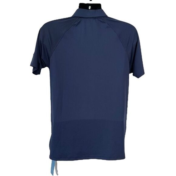 Reebok Play Dry Men's Navy Blue Polo Shirt - Picture 3 of 9